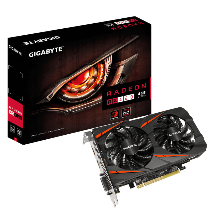 Gigabyte Radeon RX 460 OC 4G Graphics Card