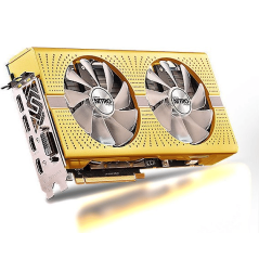 Sapphire Nitro+ Radeon RX 590 8GB 50th Anniversary Edition Graphics Card - Gold