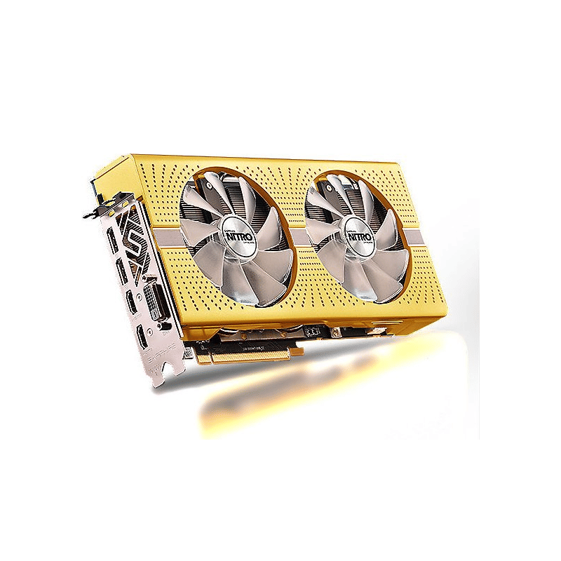 Sapphire Nitro+ Radeon RX 590 8GB 50th Anniversary Edition Graphics Card - Gold
