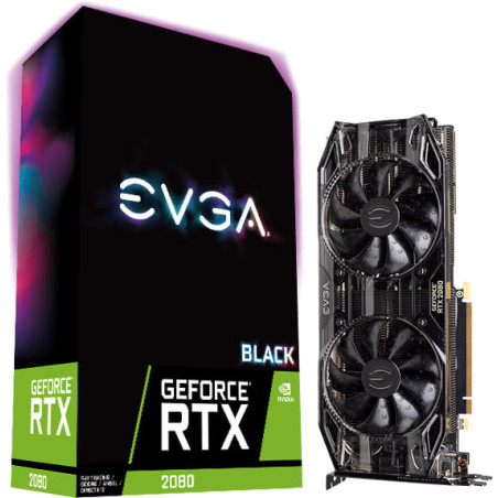 EVGA GeForce RTX 2080 Black Edition 8GB Graphic Card