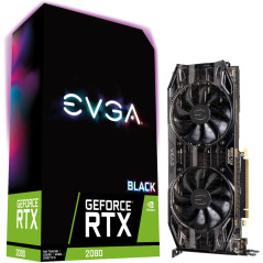 EVGA GeForce RTX 2080 Black Edition 8GB Graphic Card