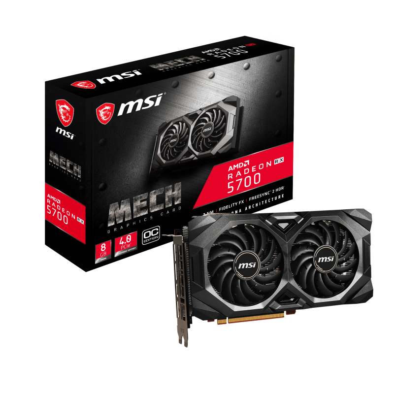 MSI MECH Radeon RX 5700 OC 8G Graphics Card
