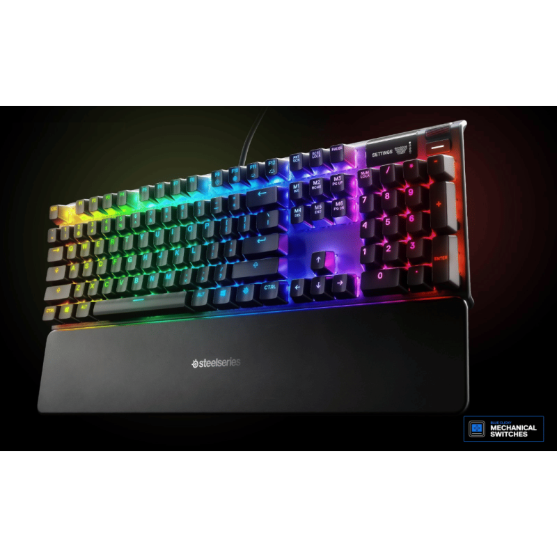 SteelSeries Apex 7 Mechanical Gaming Keyboard - Blue Switch