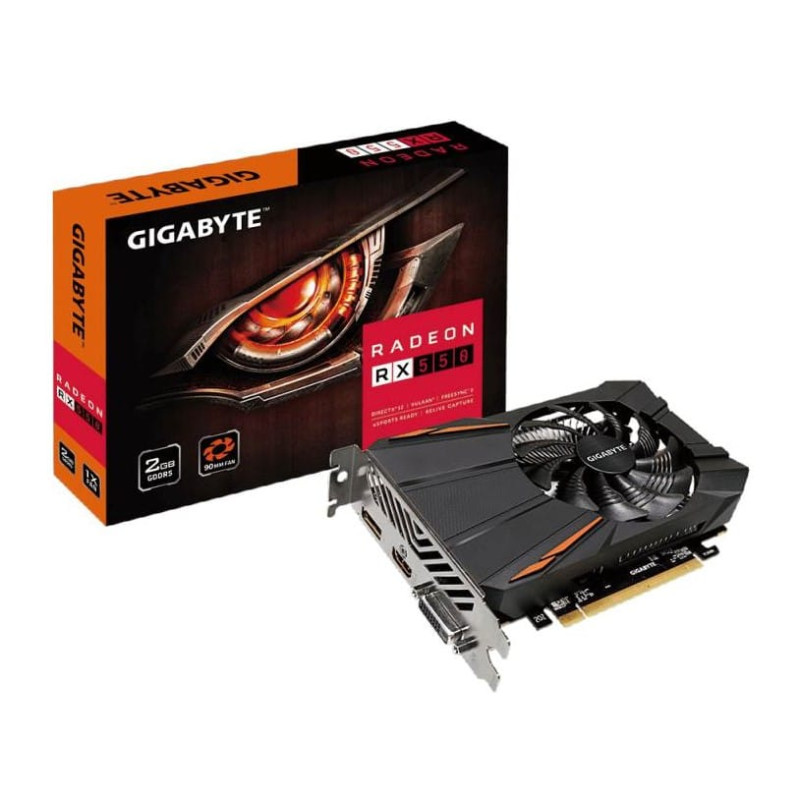 Gigabyte Radeon RX 550 D5 2G Graphics Card
