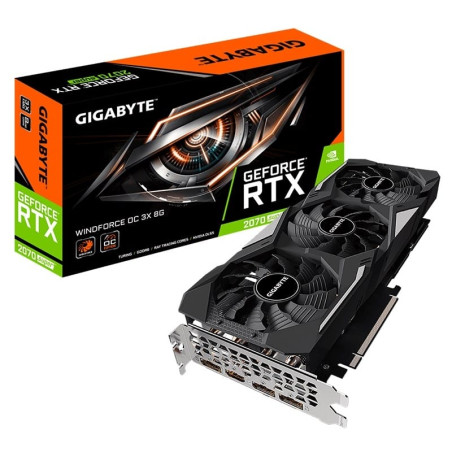 Gigabyte GeForce RTX 2070 Super OC WindForce 3X 8G Graphics Card