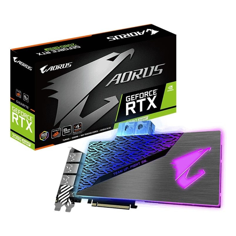 Gigabyte AORUS GeForce RTX 2080 Super WATERFORCE WB 8G Graphics Card