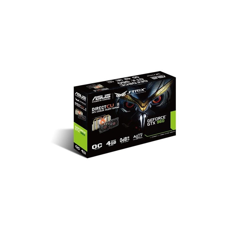 Manufacturer Refurbished Asus GTX 960 4GB DC2OC Gaming Graphics Card