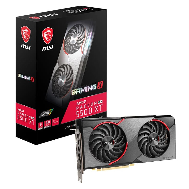 MSI GAMING Radeon RX 5500 XT 8G X Graphics Card
