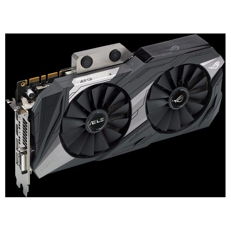Manufacturer Refurbished ASUS (ROG-POSEIDON-GTX1080TI-P11G-GAMING) 11GB Platinum Edition Graphics Card - Graphics Card Only