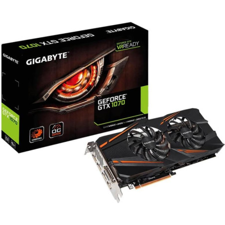 Manufacturer Refurbished Gigabyte GeForce GTX 1070 WindForce OC 8G Graphics Card
