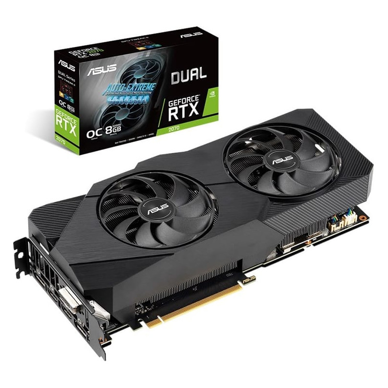 ASUS Dual GeForce RTX 2070 O8G EVO Graphics Card