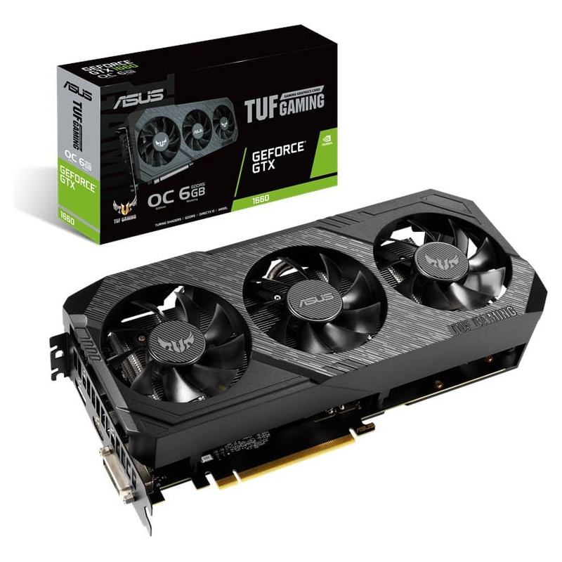 ASUS TUF 3 Gaming GeForce GTX 1660 O6G Graphics Card