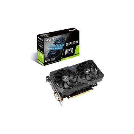 Asus Dual -RTX2060-6G-MINI Graphics Card NVIDIA GeForce RTX 2060 6 GB GDDR6