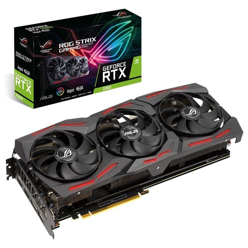ASUS ROG Strix GeForce RTX 2060 6GB Advanced EVO Gaming Graphics Card