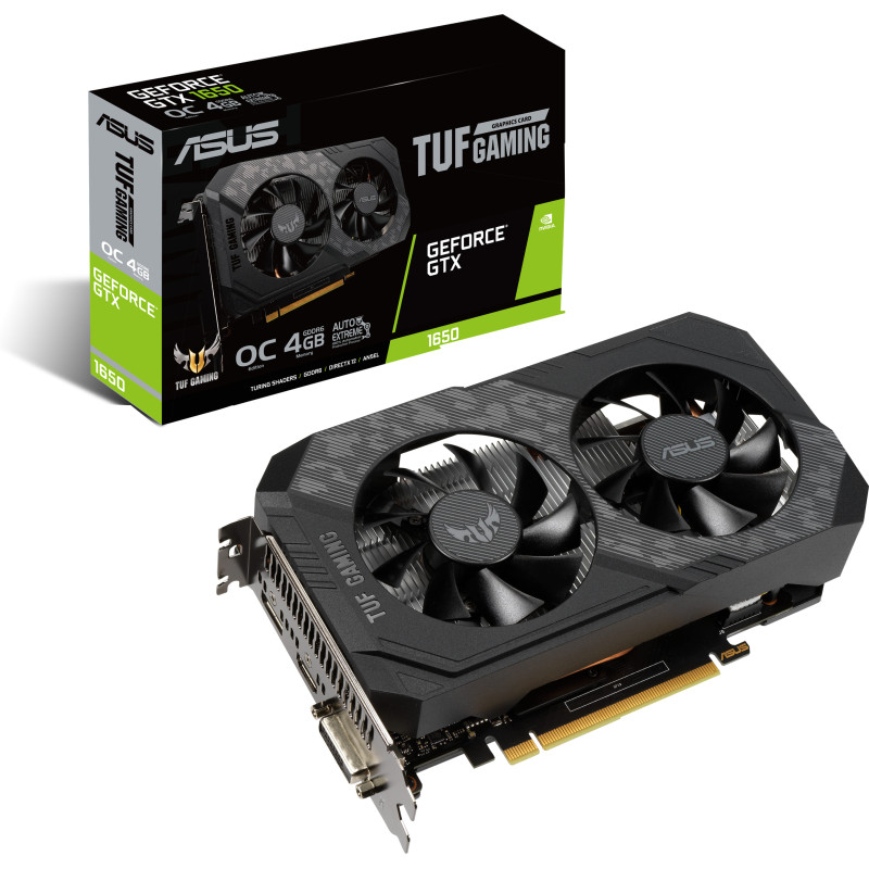 Asus TUF Gaming GeForce GTX 1650 O4GD6 Graphics Card