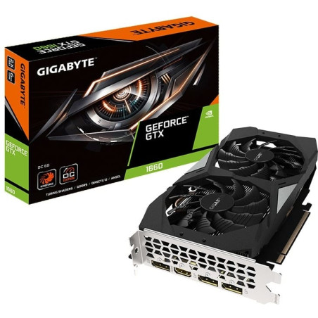 Manufacturer Refurbished Gigabyte GeForce GTX 1660 OC 6G Graphics Card