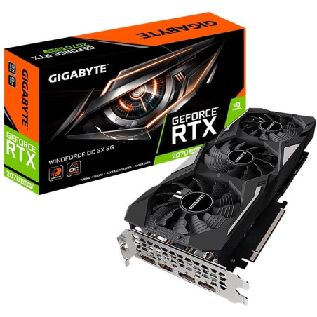 Manufacturer Refurbished Gigabyte GeForce RTX 2070 Super OC WindForce 8G Graphics Card