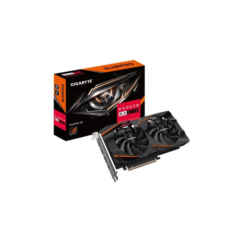 Manufacturer Refurbished Gigabyte Radeon RX 570 4G Gaming Graphics Card