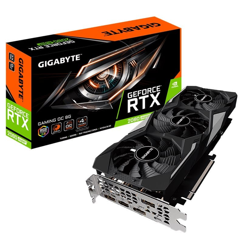 Gigabyte GeForce RTX 2080 Super OC 8GC Gaming Graphics Card - LHR