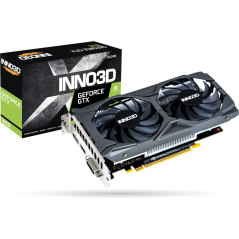 Inno3D GTX 1650 Twin x2 OC V2 4GB GDDR6 Graphics Card