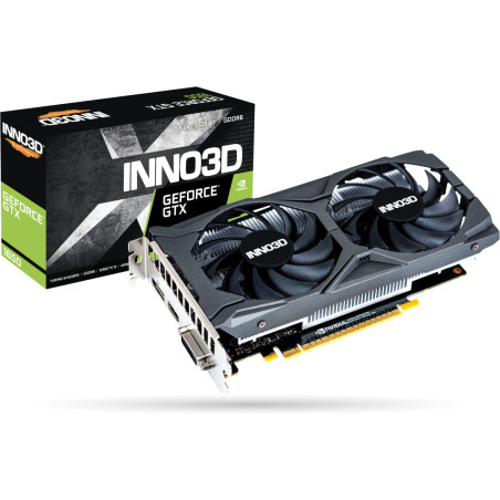 Inno3D GTX 1650 Twin x2 OC V2 4GB GDDR6 Graphics Card