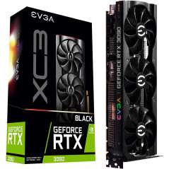 EVGA XC3 Black Gaming GeForce RTX 3090 24GB Graphics Card