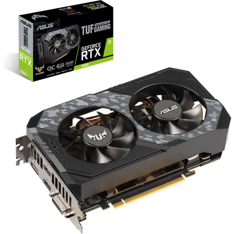 ASUS TUF Gaming GeForce RTX 2060 O6G Graphics Card