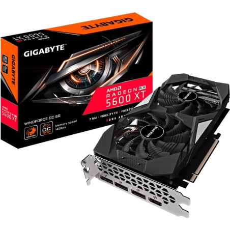 Gigabyte Radeon RX 5600 XT WindForce OC 6G Graphics Card - LHR