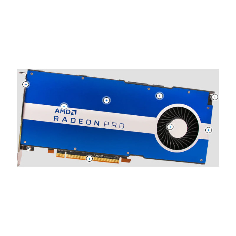 AMD Radeon Pro W5500 8GB Workstation Graphics Card