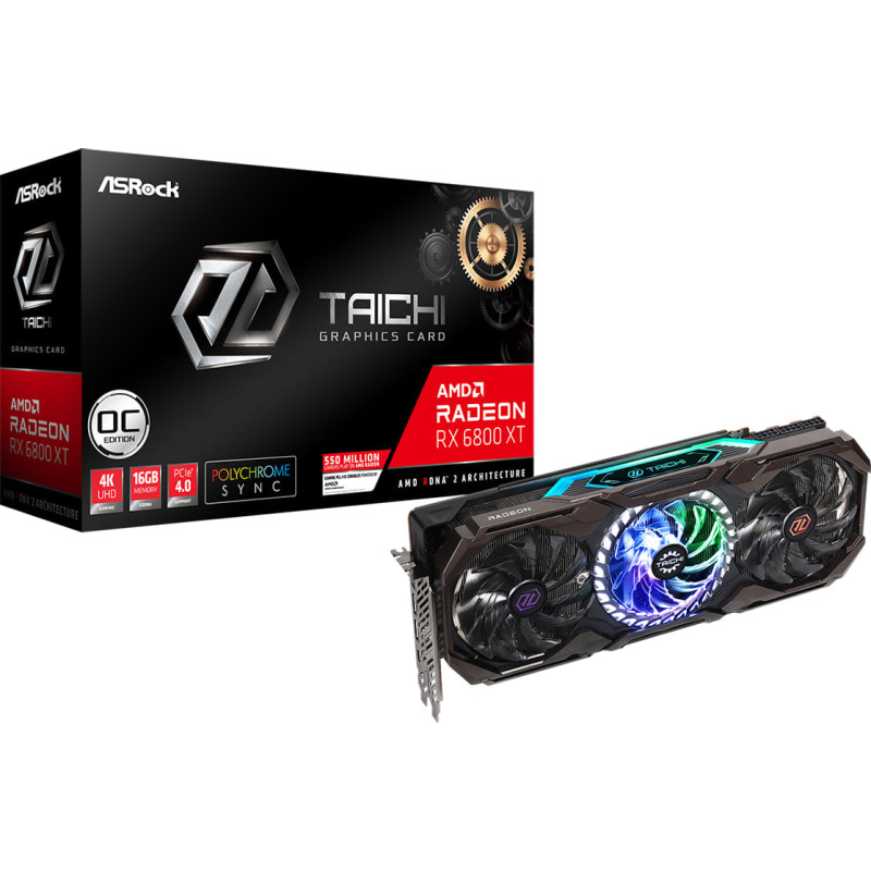 AsRock Taichi X Radeon RX 6800 XT 16G OC Graphics Card