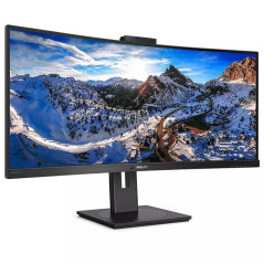 Philips 346P1CRH 34" WQHD Ultrawide 100Hz Curved USB-C Webcam Monitor
