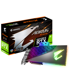 Manufacturer Refurbished Gigabyte AORUS GeForce RTX 2080 Ti WATERFORCE 11G WB Graphics Card