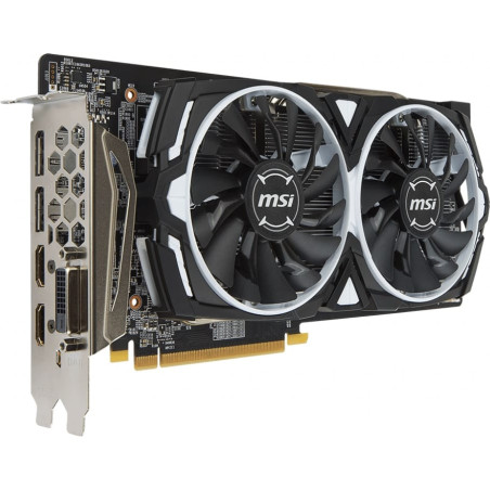 Manufacturer Refurbished MSI ARMOR Radeon RX 580 OC 8G Graphics Card