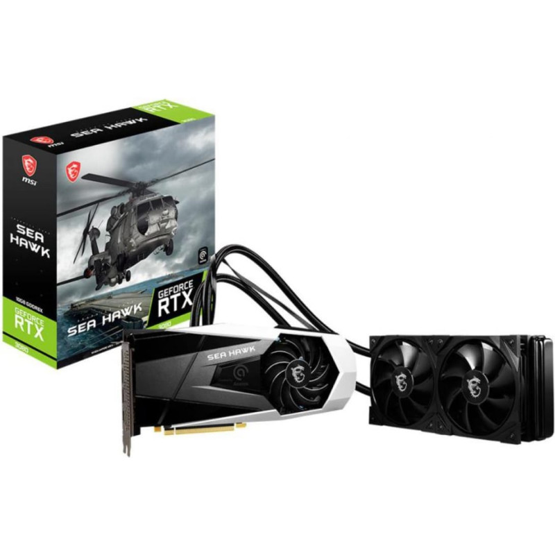 MSI SEA HAWK X GeForce RTX 3080 10G Graphics Card