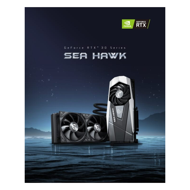 MSI SEA HAWK X GeForce RTX 3090 24G Graphics Card