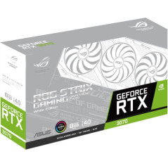 ASUS ROG Strix GeForce RTX 3070 8GB Graphics Card - White