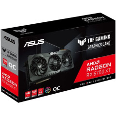 ASUS TUF Gaming Radeon RX 6700 XT O12G Graphics Card