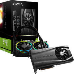 EVGA FTW3 Ultra Hybrid Gaming GeForce RTX 3090 24GB Graphics Card