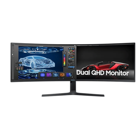 Samsung 49" ViewFinity S9 DQHD QLED 120Hz Curved Business Monitor