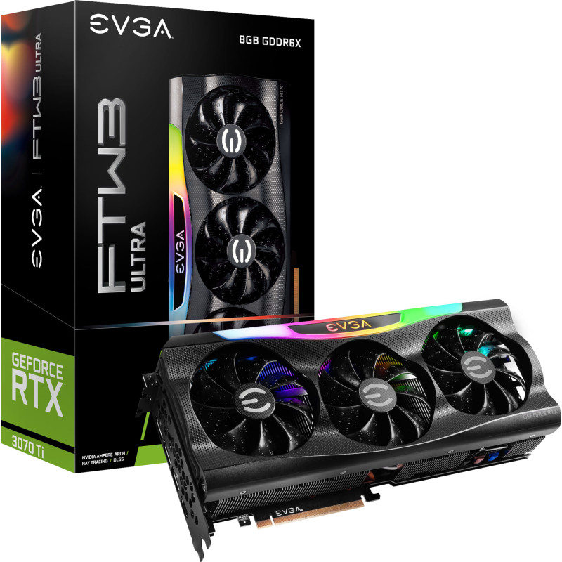 EVGA FTW3 Ultra Gaming GeForce RTX 3070 Ti 8GB Graphics Card