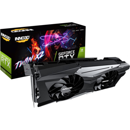 Inno3D Twin X2 GeForce RTX 3080 OC 10GB Graphics Card - LHR