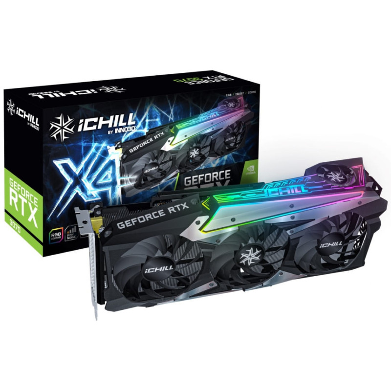 Inno3D iCHILL X4 GeForce RTX 3070 8GB Graphics Card - LHR