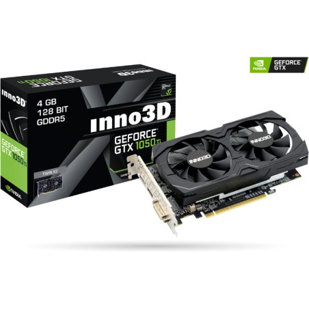 Inno3D Twin X2 GeForce GTX 1050 Ti 4GB Graphics Card