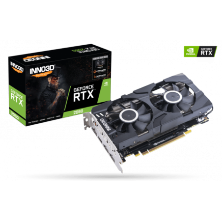 Inno3D Twin X2 GeForce RTX 2060 6GB Graphics Card