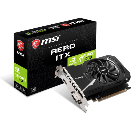 MSI AERO ITX GeForce GT 1030 2G D4 OC Graphics Card