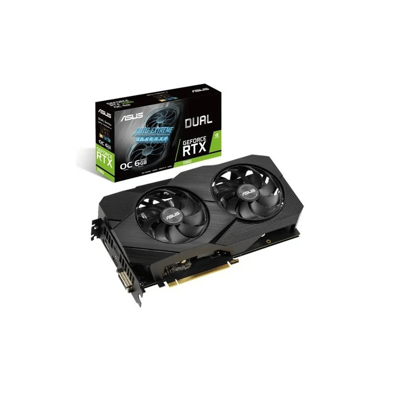 (Carton Damaged) ASUS Dual GeForce RTX 2060 O6G EVO Graphics Card