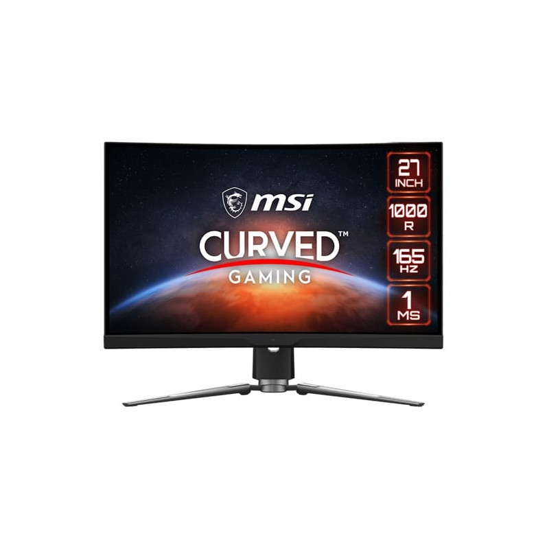 MSI ARTYMIS 273CQR 27" WQHD 1ms 165Hz FreeSync HDR10 Curved Monitor