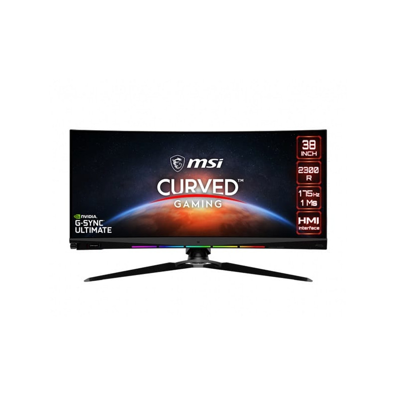 MSI MEG381CQR 38" Ultra Wide QHD IPS 1ms 175Hz GSync Curved Monitor