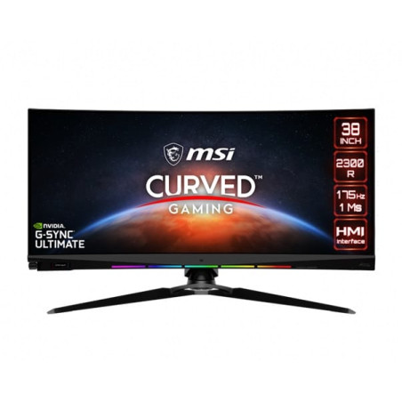 MSI MEG381CQR 38" Ultra Wide QHD IPS 1ms 175Hz GSync Curved Monitor