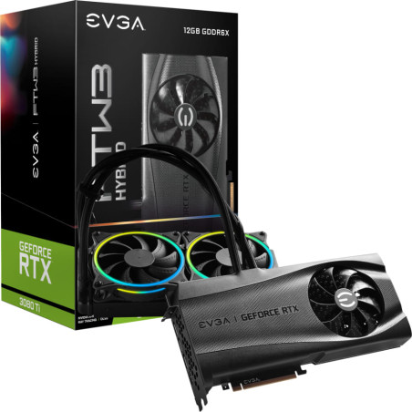 EVGA FTW3 Ultra Hybrid GeForce RTX 3080 Ti 12GB Graphics Card